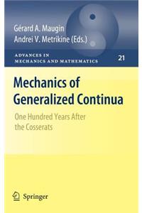 Mechanics of Generalized Continua