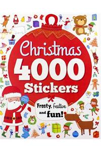 Christmas 4000 Stickers: Frosty, Festive and Fun!