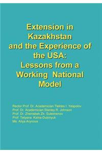 Extension in Kazakhstan and the Experience of the USA