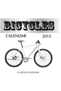Bicycles Calendar 2015