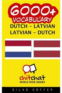 6000+ Dutch - Latvian Latvian - Dutch Vocabulary