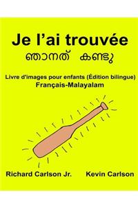 Je l'ai trouvée