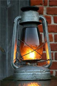 Glowing Vintage Kerosene Lantern Journal