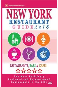 New York Restaurant Guide 2018