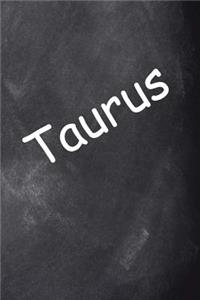 Taurus Zodiac Horoscope Journal Chalkboard