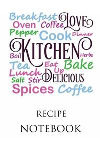 Recipe Notebook
