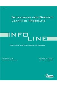 Developing Job Specific Learning Programs