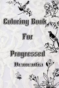 Coloring Book For Progressed Dementia