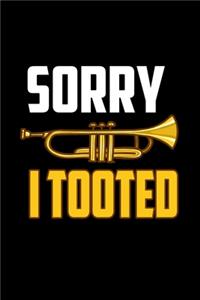 Sorry I tooted