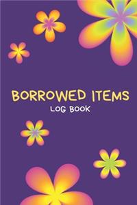 Borrowed Items logbook