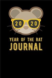 2020 Year Of The Rat Journal