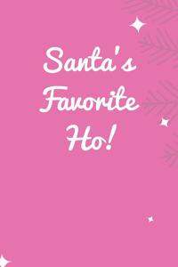 Santa's Favorite Ho