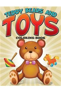 Teddy Bears and Toys Coloring Book