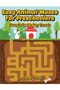 Easy Animal Mazes For Preschoolers