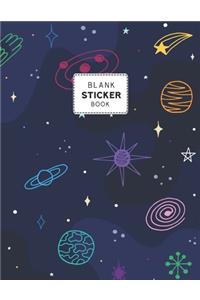 Blank Sticker Book