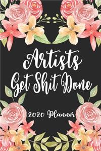 Artists Get Shit Done 2020 Planner