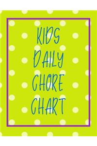Kids Daily Chore Chart