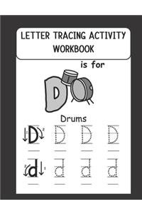 Letter Tracing Activity Workbook