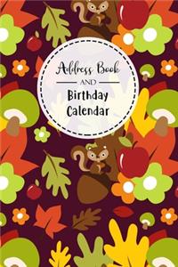 Address Book and Birthday Calendar