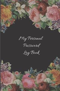My Personal Password Log Book