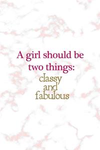 A Girl Should Be Two Things