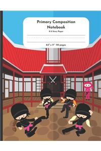 Primary Composition Notebook K-2 Story Paper 8.5 x 11 110 pages