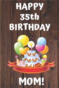 HAPPY 35th BIRTHDAY MOM!