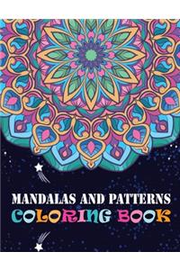 Mandalas And Patterns Coloring Book