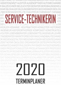 Service-Technikerin - 2020 Terminplaner
