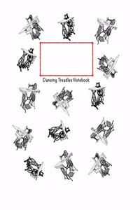 Dancing Treadle Sewing Machines Notebook
