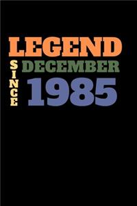 Legend since December 1985