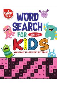 Word Search For Ages 7-9 Kids
