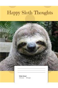 Happy Sloth Thoughts (Vol. 5)