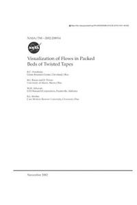 Visualization of Flows in Packed Beds of Twisted Tapes