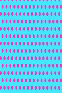 Pink Polka Dot Pattern Journal Blank Notebook