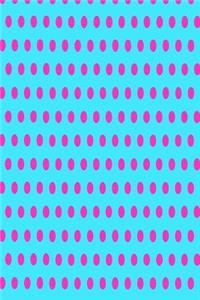 Pink Polka Dot Pattern Journal Blank Notebook