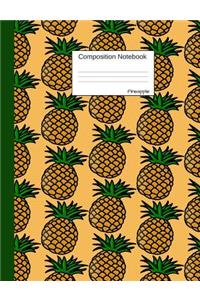 Pineapple Composition Notebook