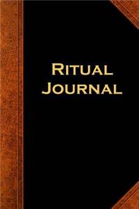 Ritual Journal Vintage Style