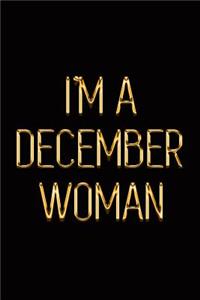 I'm a December Woman