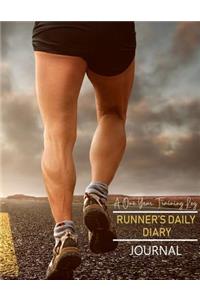 Runner's Daily Diary a One Year Training Log Journal