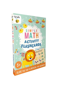 Bright Bee Simple Math Activity Flashcards