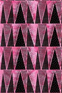 Bullet Journal Notebook Abstract Triangles Pattern 8