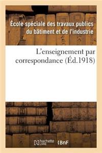 L'Enseignement Par Correspondance