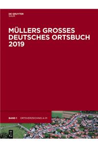 Müllers Großes Deutsches Ortsbuch 2019