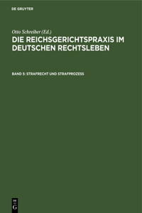 Strafrecht Und Strafprozeß