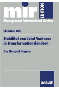 Stabilität von Joint Ventures in Transformationsländern