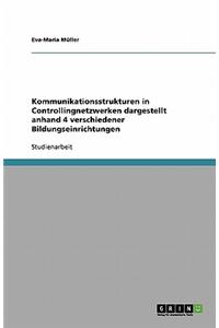 Kommunikationsstrukturen in Controllingnetzwerken dargestellt anhand 4 verschiedener Bildungseinrichtungen