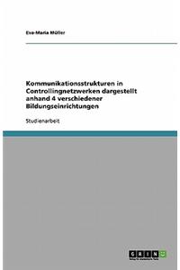 Kommunikationsstrukturen in Controllingnetzwerken Dargestellt Anhand 4 Verschiedener Bildungseinrichtungen