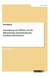 Auswirkung des BilMoG auf die Bilanzierung mittelständischer Familienunternehmen