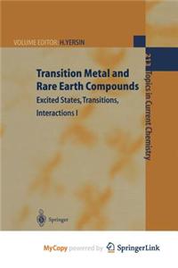 Transition Metal and Rare Earth Compounds